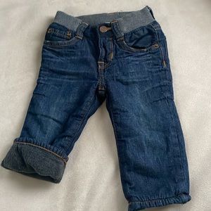 Warm lined Gap jeans